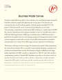 Business Model Canvas Essay