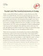 Tourism and The Country's Economy in Turkey Essay