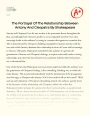 The Portrayal of The Relationship Between Antony and Cleopatra by Shakespeare Essay