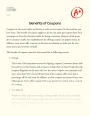 The Benefits of Coupons for Customers Essay