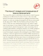 "The Novum": Analysis and Consequences of Science Advancements Essay