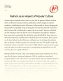 Fashion as an Aspect of Popular Culture Essay