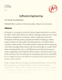 All You Need to Know About Software Engineering Essay