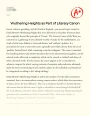 Wuthering Heights as Part of Literary Canon Essay