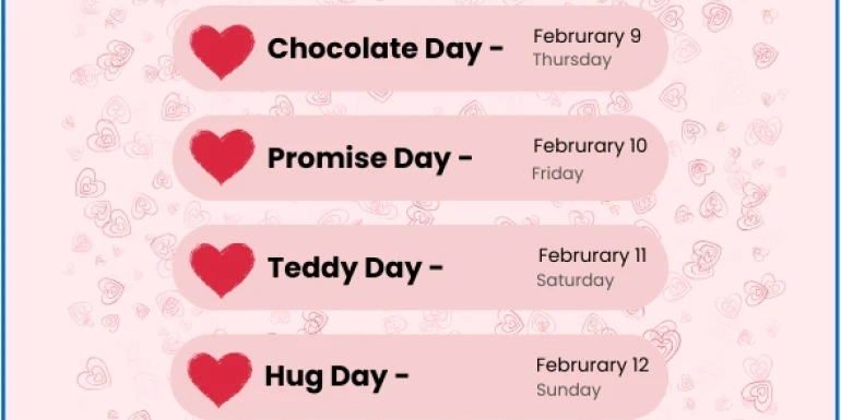 Valentine’s Week 2024 plan