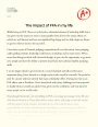The Impact of Ffa in My Life Essay
