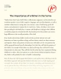 The Importance of a Father in The Home Essay