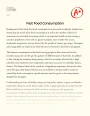 Positive and Negative Views on Fast Food Consumption Essay