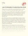 Lack of Individuality in Huxley's Brave New World Essay