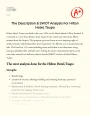 The Description & Swot Analysis for Hilton Hotel, Taupo Essay