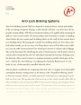 Anti-lock Braking Systems: Concept, Principles, and Components Essay