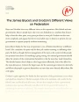 The James Bryce's and Grodzin's Different Views on Federalism Essay