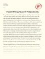 Impact of Drug Abuse on Today's Society Essay