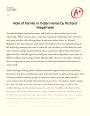 Role of Family in Indian Horse by Richard Wagamese Essay