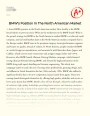Bmw's Position in The North American Market Essay
