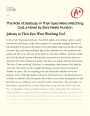 The Role of Jealousy in Their Eyes Were Watching God, a Novel by Zora Neale Hurston Essay