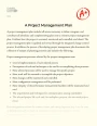 A Project Management Plan Essay