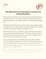 The Significance of Awareness in Queues and Waiting Situations Essay