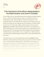 The Importance of The African Masquerades in The Determination and Control of Society Essay