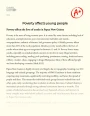 Poverty Affects Young People Essay