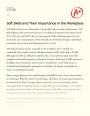 The Importance of Soft Skills in The Workplace Essay