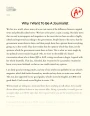 Why I Want to Be a Journalist Essay