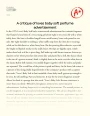 A Critique of Loves Baby Soft Perfume Advertisement Essay