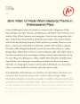 Born Villain Or Made Villain: Bastardy Theme in Shakespeare's Plays Essay