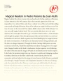 Magical Realism in Pedro Paramo by Juan Rulfo Essay