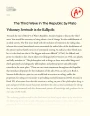 The Third Wave in The Republic by Plato Essay