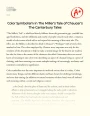 Color Symbolism in The Miller’s Tale of Chaucer’s The Canterbury Tales Essay